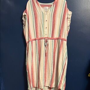 Time and Tru Striped Dress